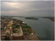 Title: View from Detroit Marriot Hotel